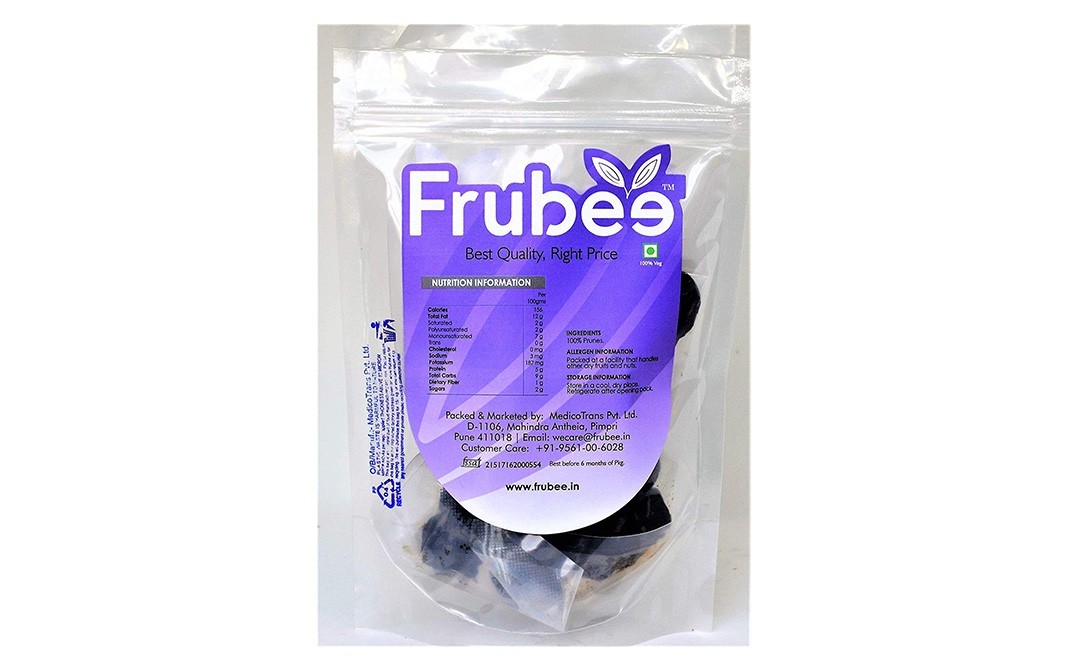 Frubee Californian Prunes    Pack  1000 grams